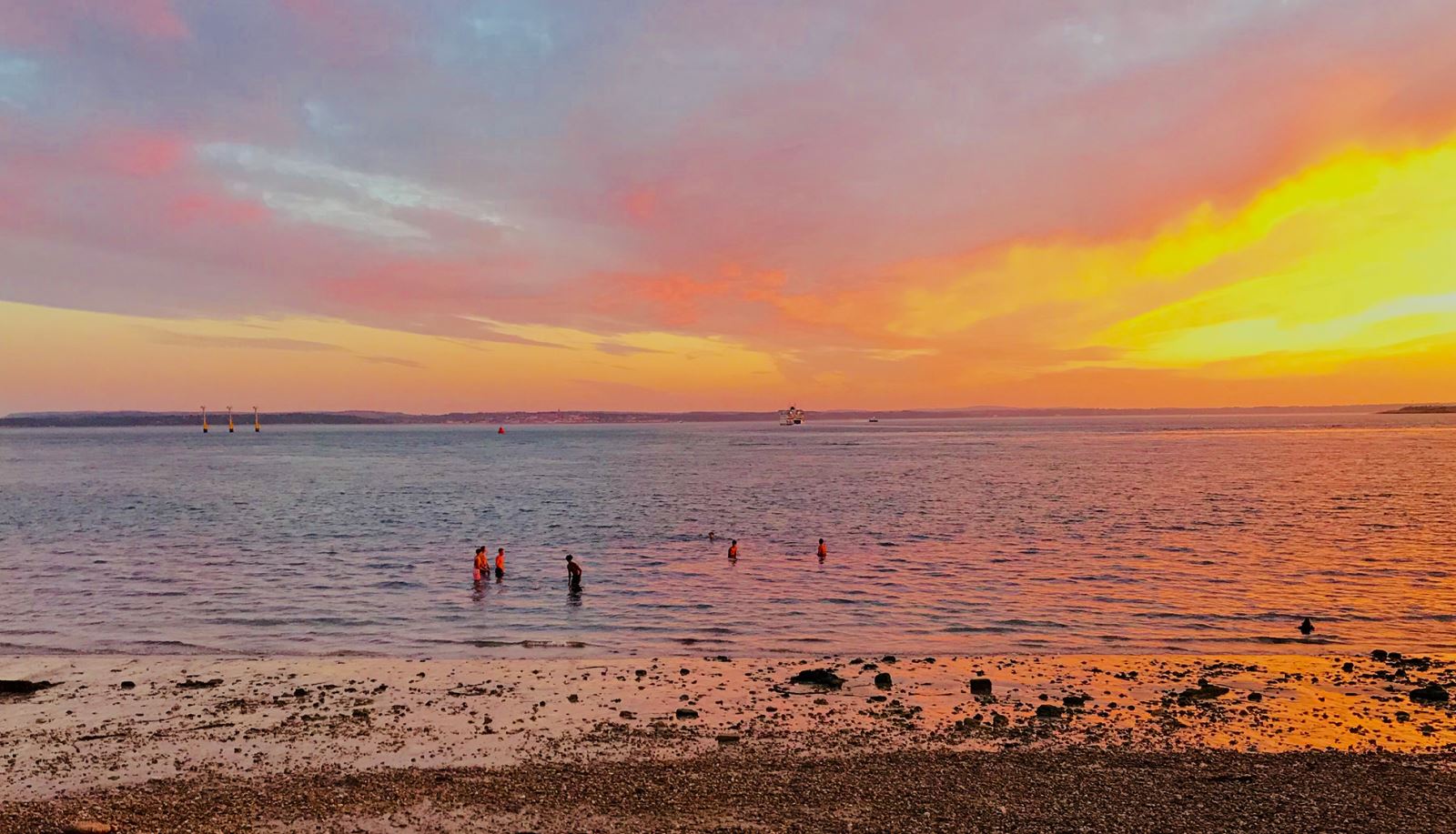 Southsea Beach by Johnny Black